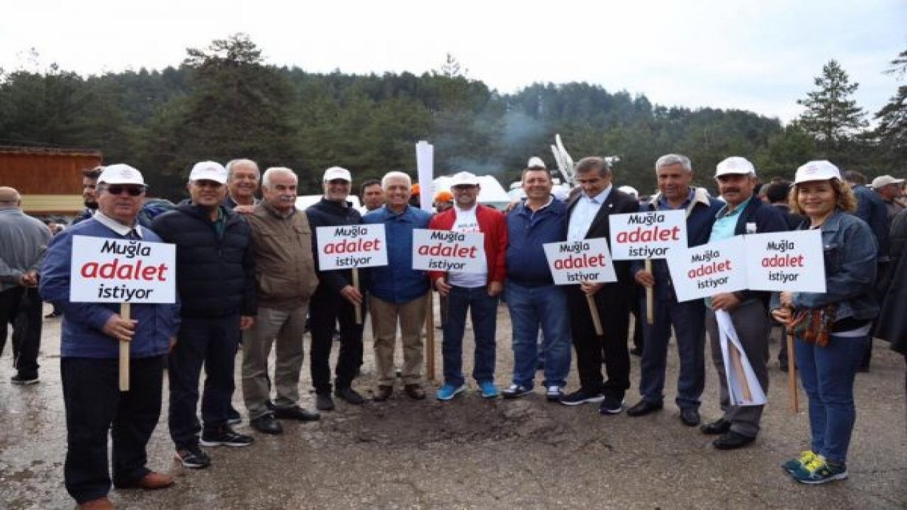 Adalet yürüyüşüne Muğla’dan destek