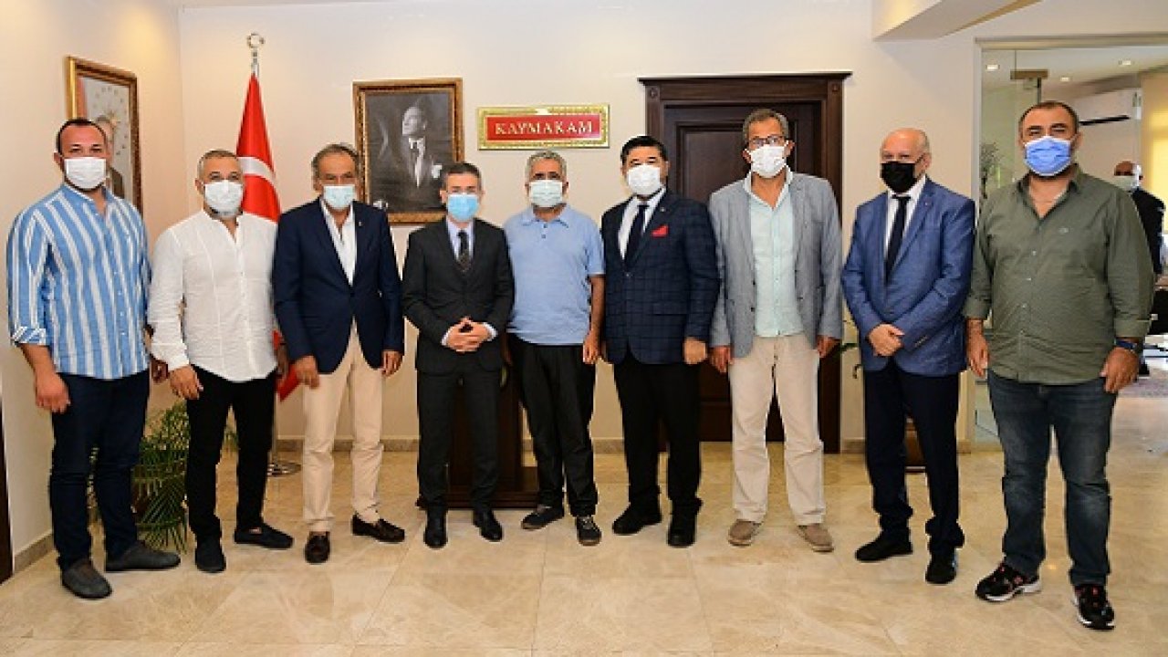 BODTO HEYETİNDEN KAYMAKAM BAYAR’A ZİYARET