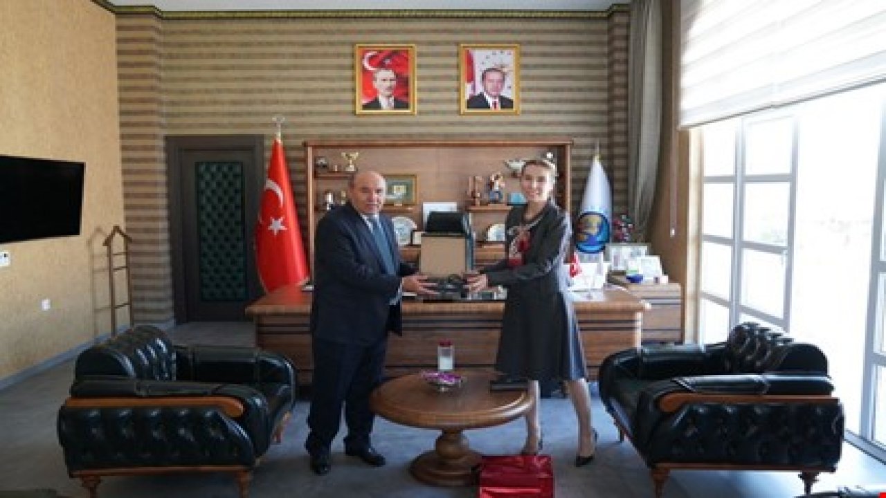 KAYMAKAM BÜYÜKER’DEN BAŞKAN OTGÖZ’E ZİYARET