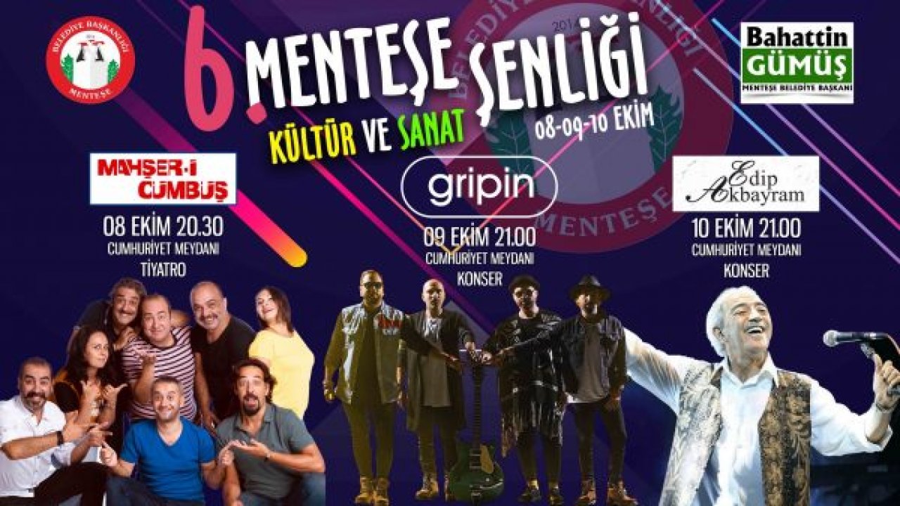 6. MENTEŞE KÜLTÜR VE SANAT ŞENLİĞİ BAŞLIYOR