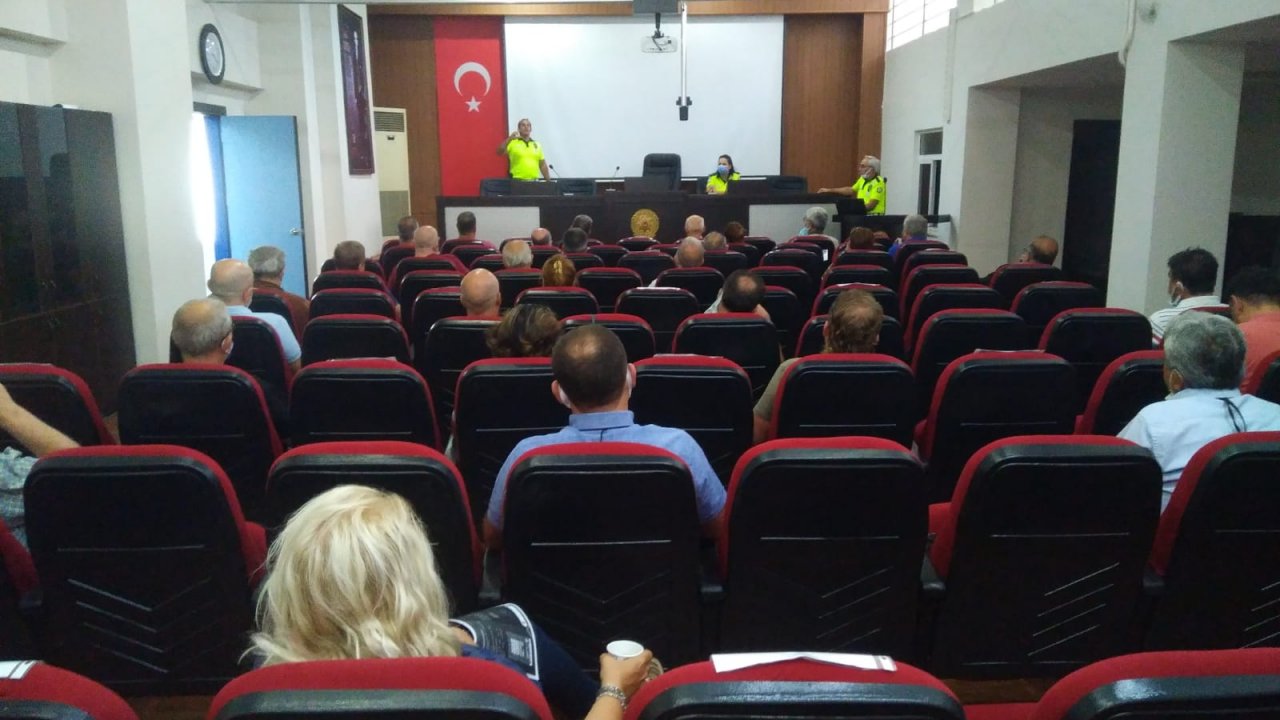 34 FAHRİ TRAFİK MÜFETTİŞİ BİLGİLENDİRİLDİ