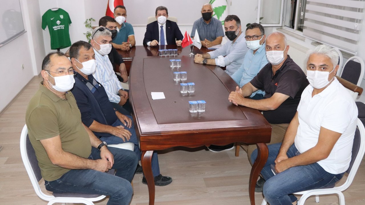 VALİ TAVLI’DAN MUĞLASPOR’A ZİYARET