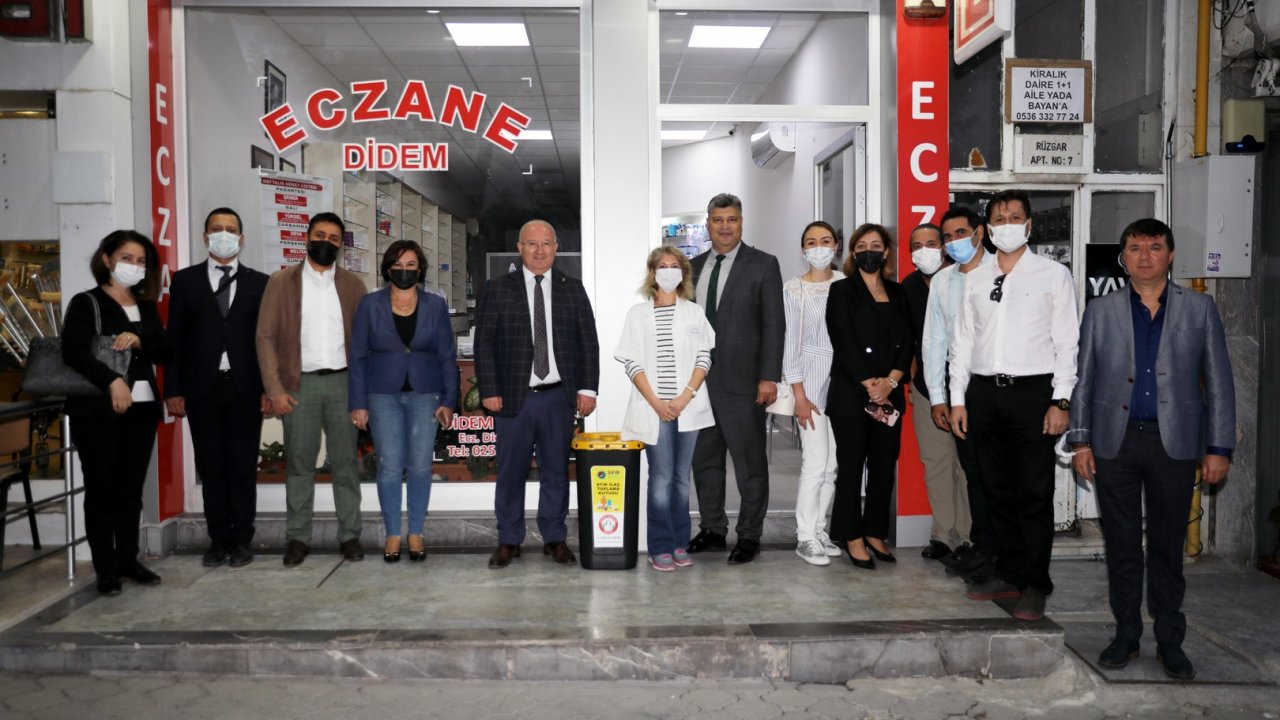 MENTEŞE BELEDİYESİ’NDEN ECZANELERE ATIK İLAÇ KUTUSU