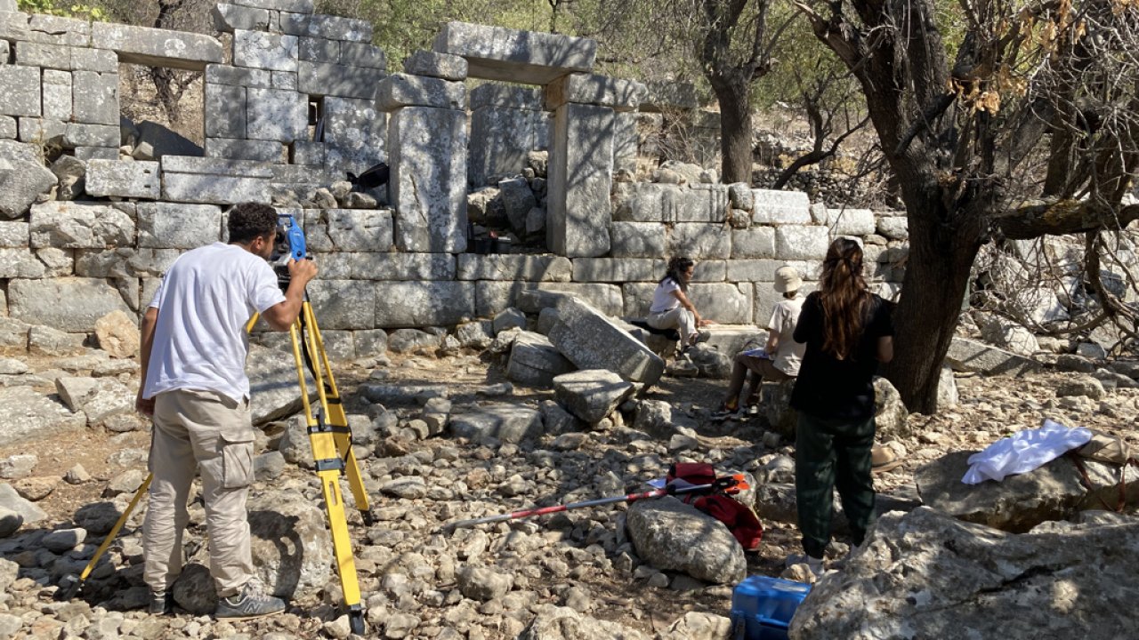 MARMARİS'TE PHONEİX ANTİK KENTİ GÜN YÜZÜNE ÇIKARILACAK