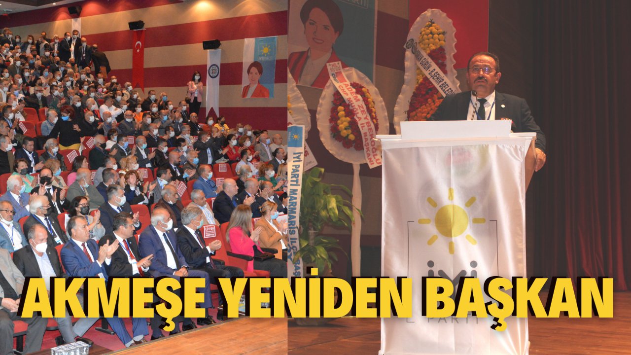 AKMEŞE YENİDEN BAŞKAN