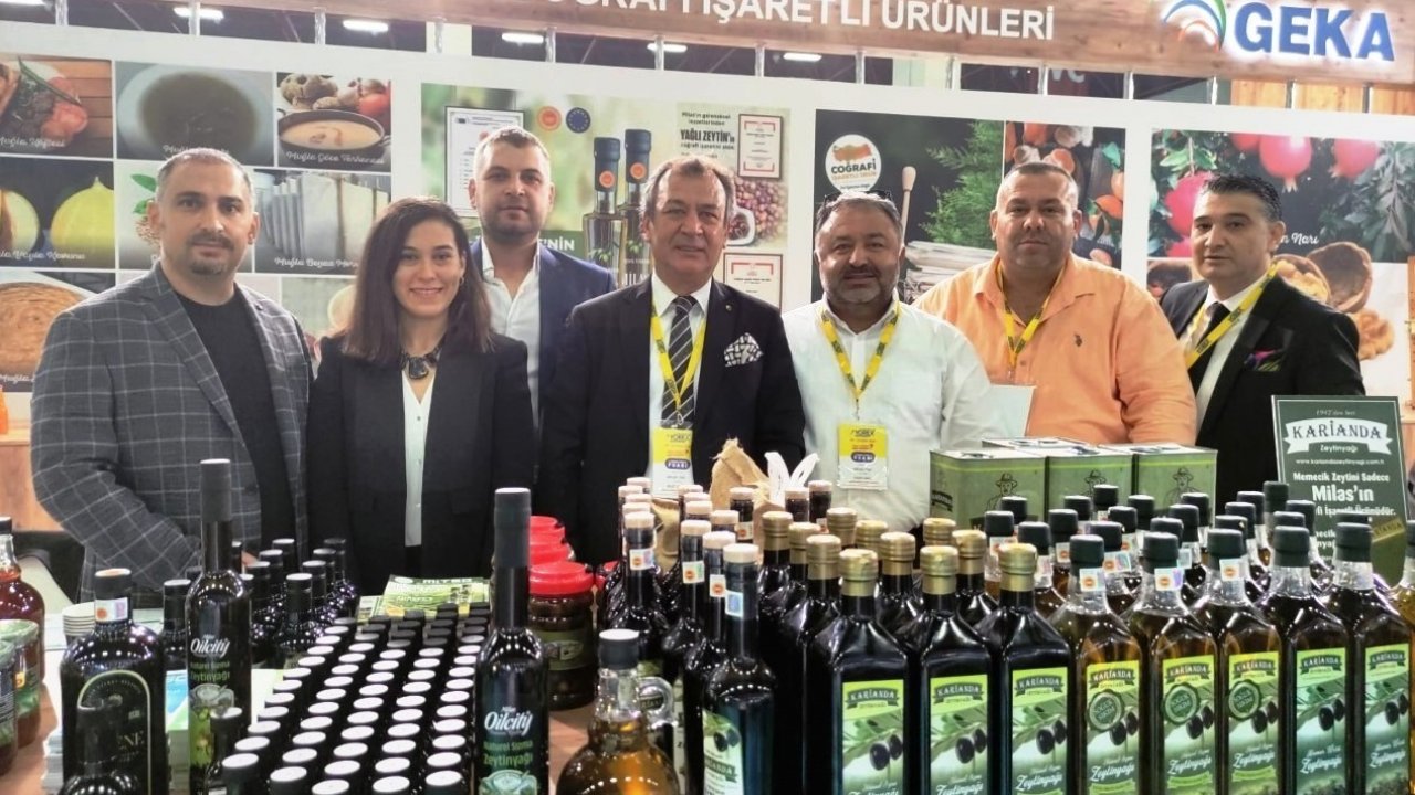 YÖREX FUARINDA MİLAS ÜRÜNLERİNİ TANITIYOR