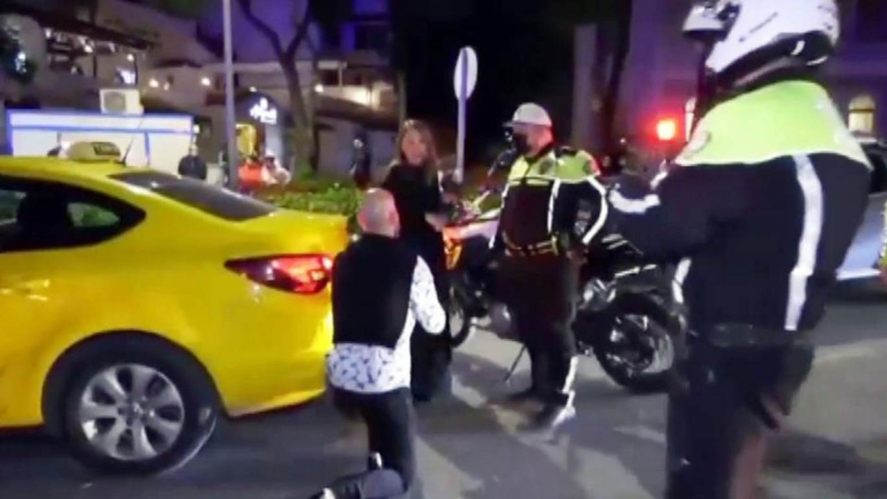 EVLİLİK TEKLİFİ YAPMAK İSTEYEN TAKSİCİ KENDİNİ POLİSE YAKALATTI