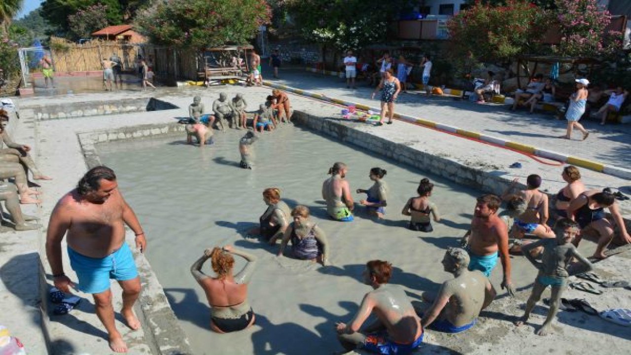 Sultaniye Kaplıcalarına yoğun ilgi