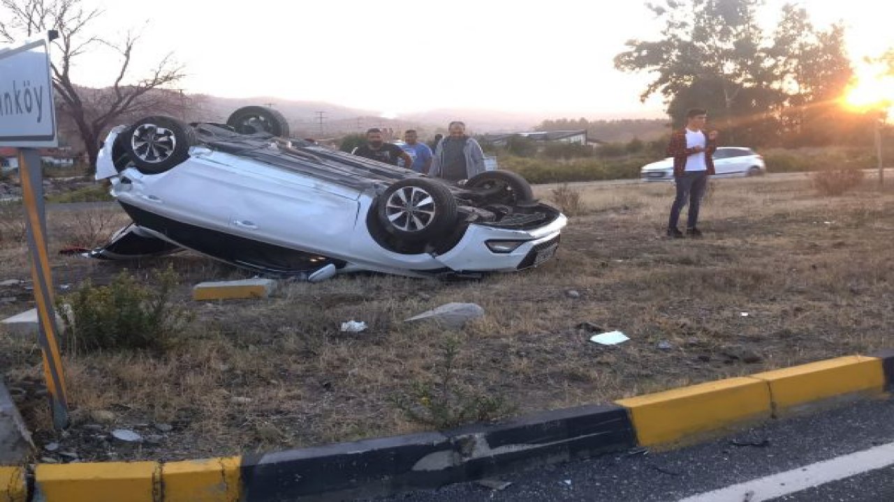 İki otomobilin çarpışması sonucu 7 kişi yaralandı