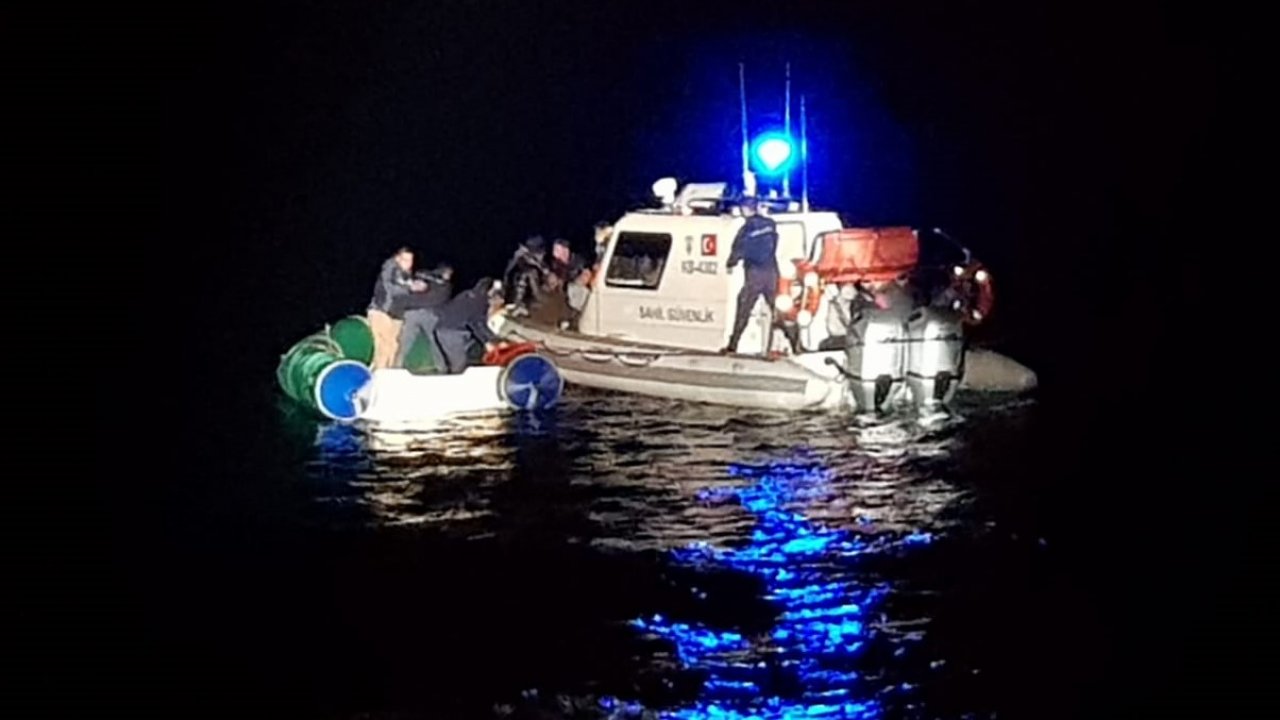 110 DÜZENSİZ GÖÇMEN KURTARILDI