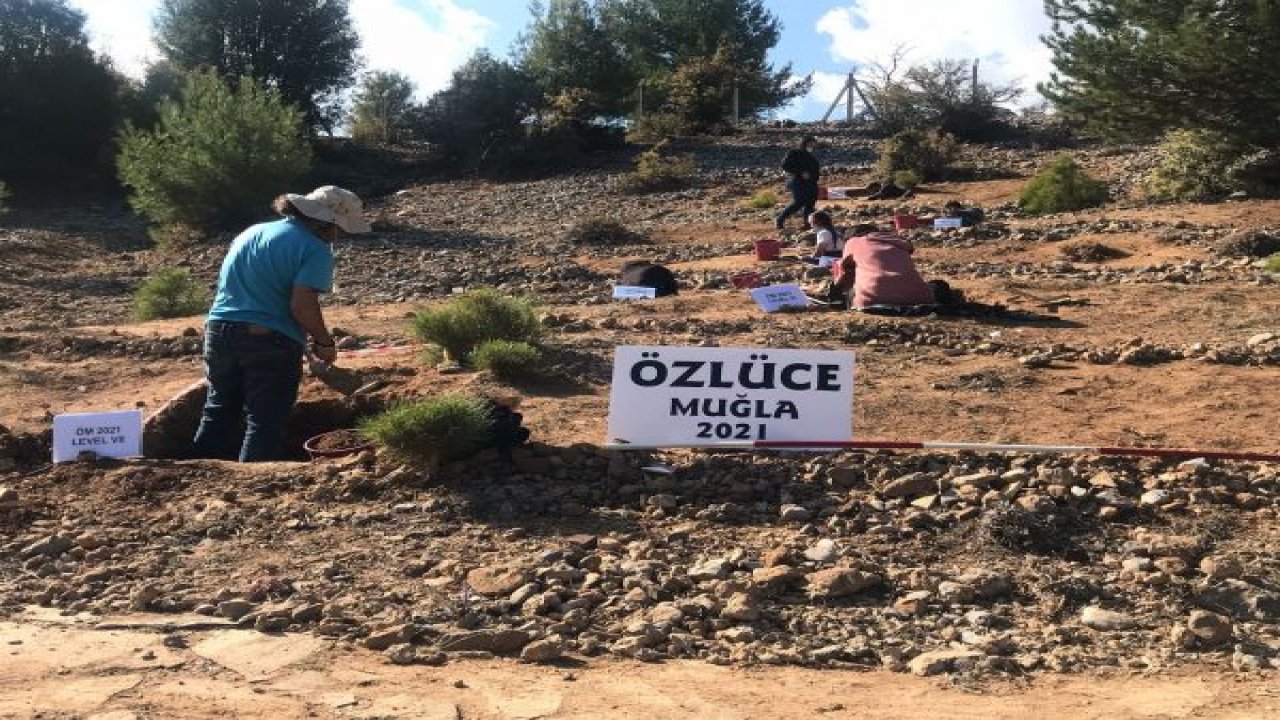 ÖZLÜCE’DE KAZI ÇALIŞMALARI DEVAM EDİYOR