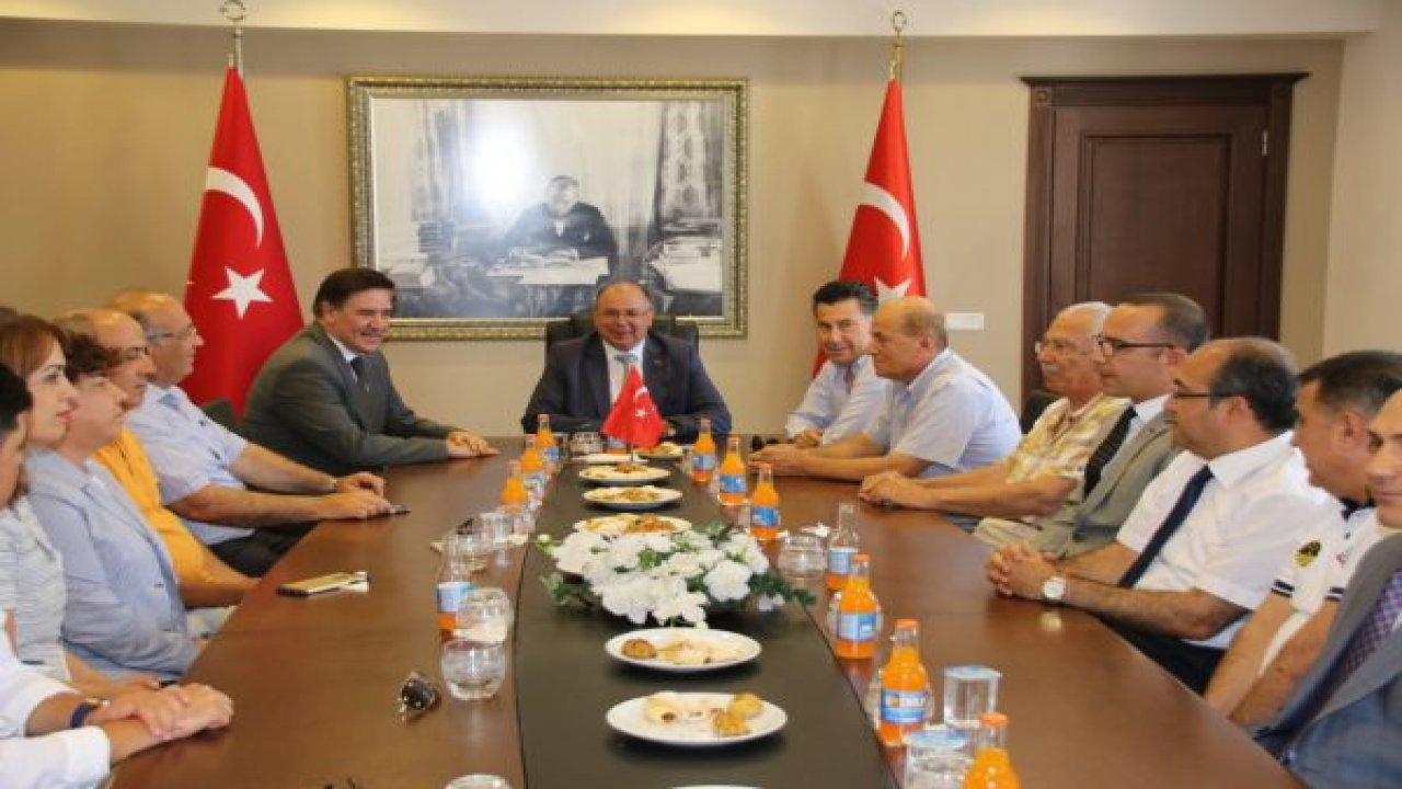 Vali Çiçek’ten veda ziyareti