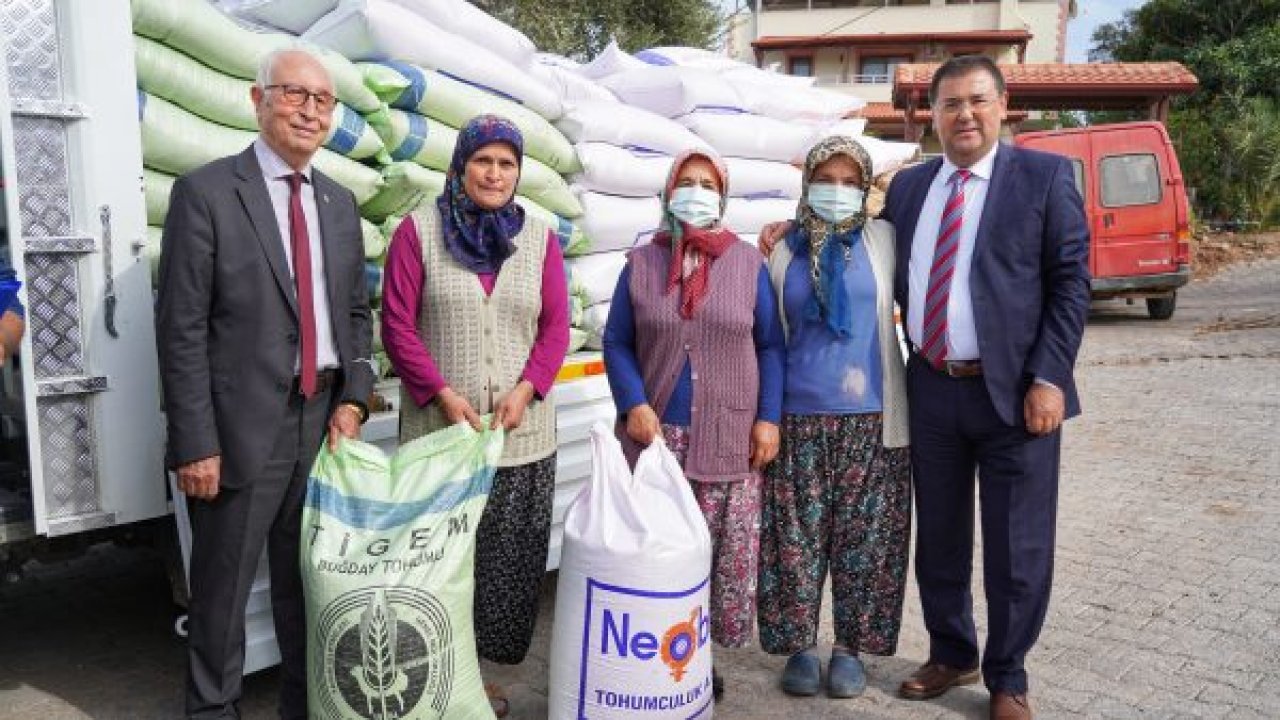 78 TON TOHUM DAĞITILDI