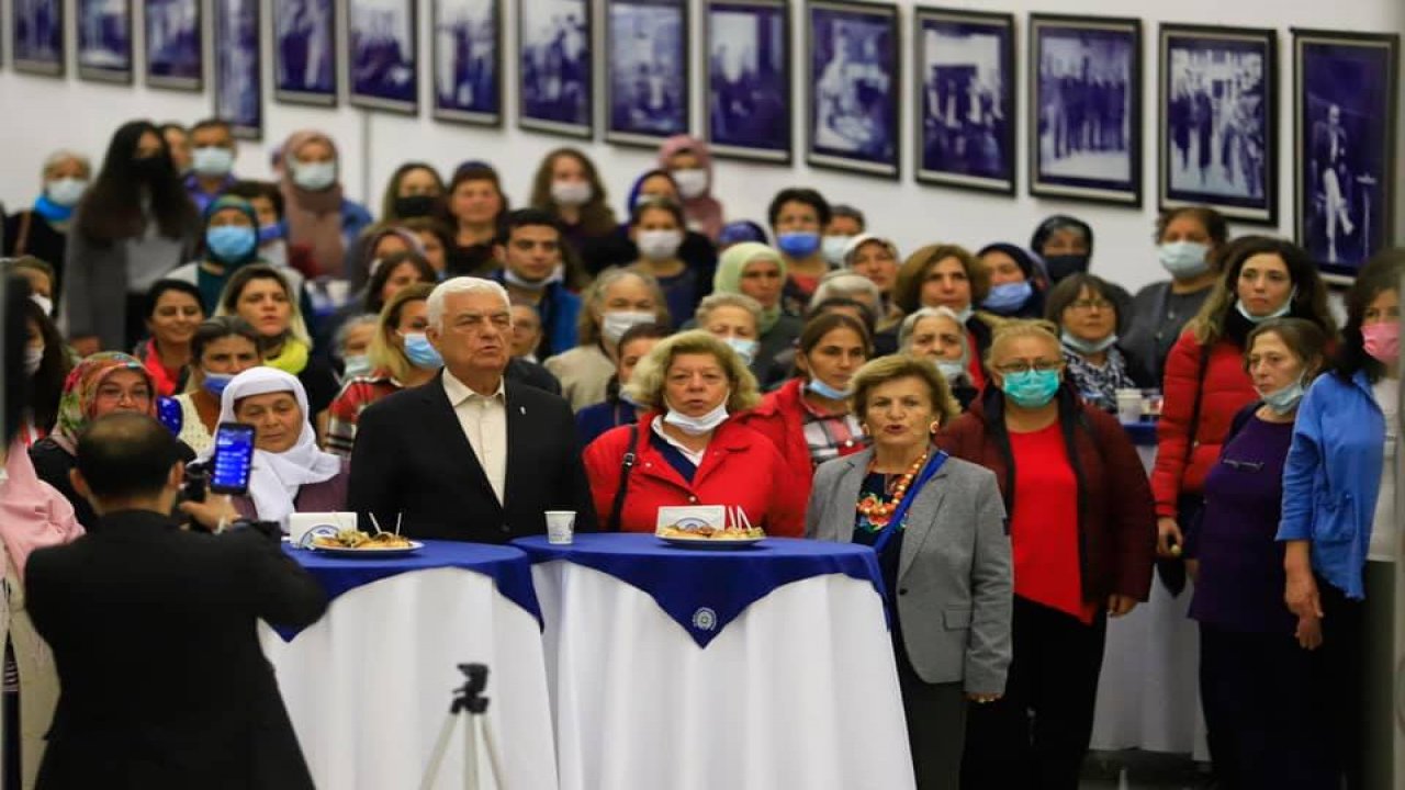 MUĞLALI KADINLAR ATASIYLA BULUŞUYOR