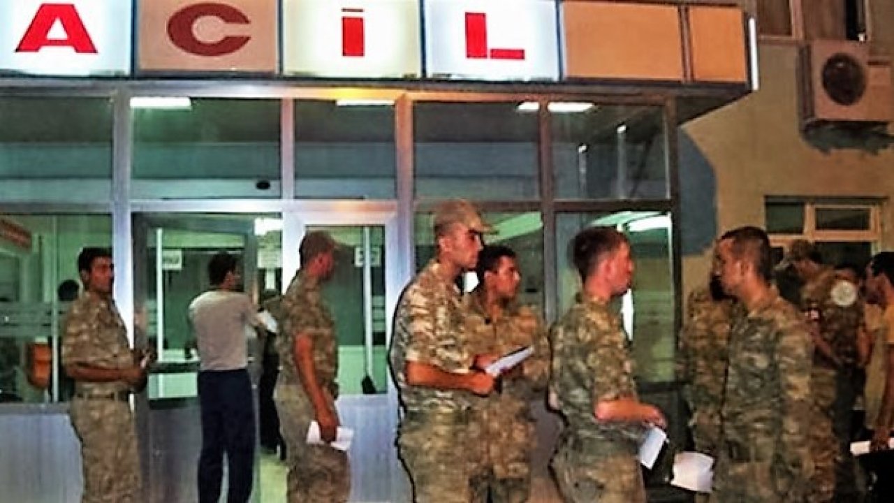 Marmaris’te 98 asker hastanelik oldu