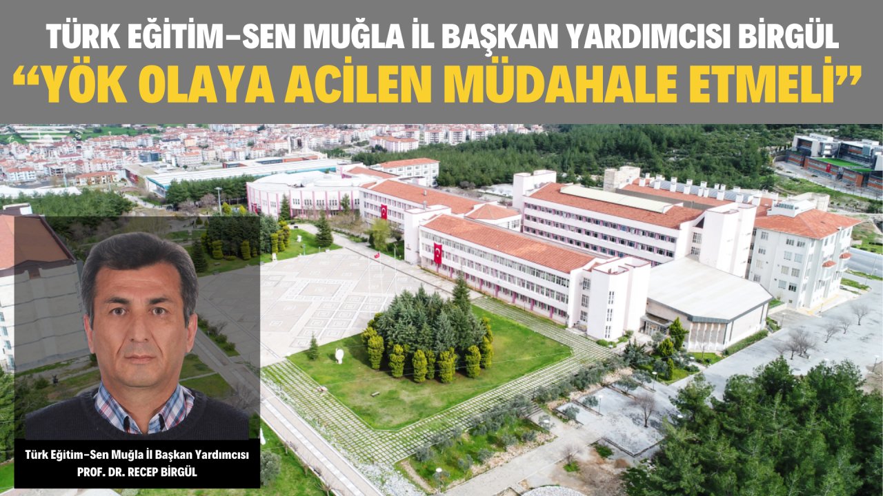 “YÖK OLAYA ACİLEN MÜDAHALE ETMELİ”