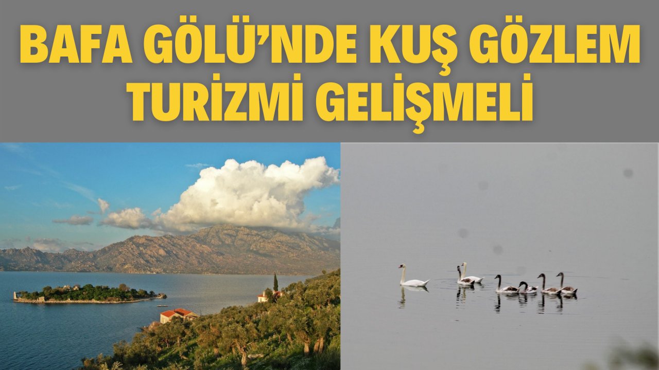 BAFA GÖLÜ’NDE KUŞ GÖZLEM TURİZMİ GELİŞMELİ