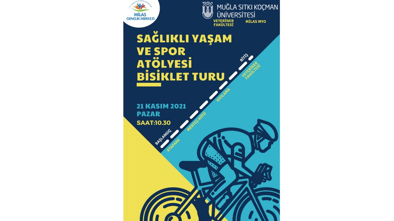 MİLAS’TA BİSİKLET TURU DÜZENLENECEK
