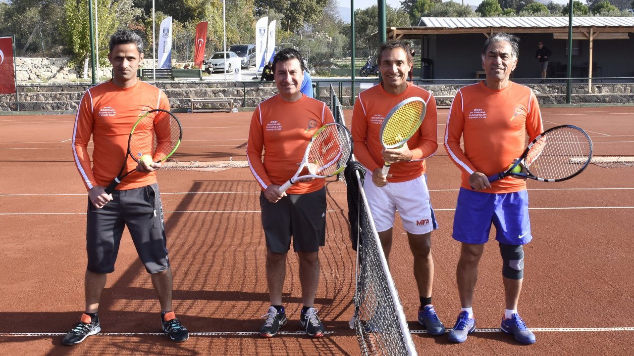 BODRUM MANDALİN CUP 2021 TENİS TURNUVASI BAŞLADI