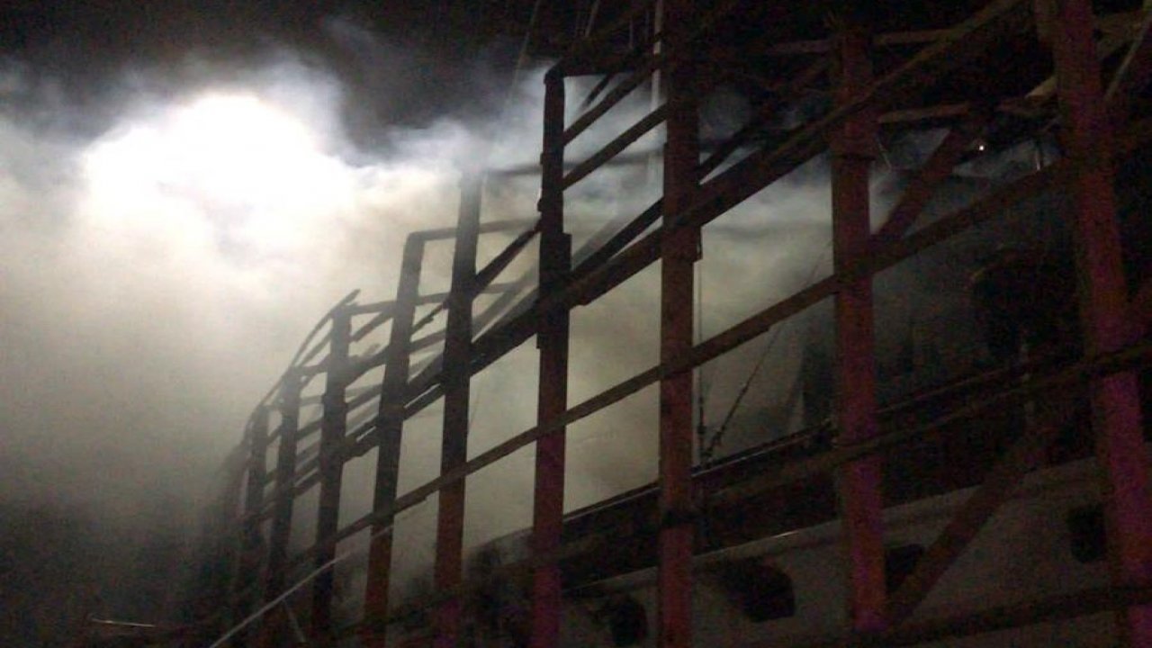 MİLYONLUK GULET YANDI