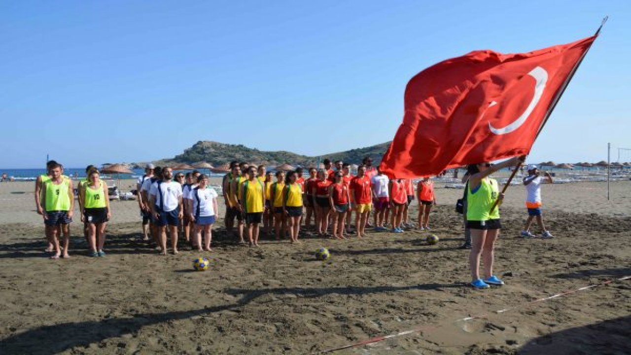 Türkiye Plaj Korfbol Şampiyonası Muğla’da başladı