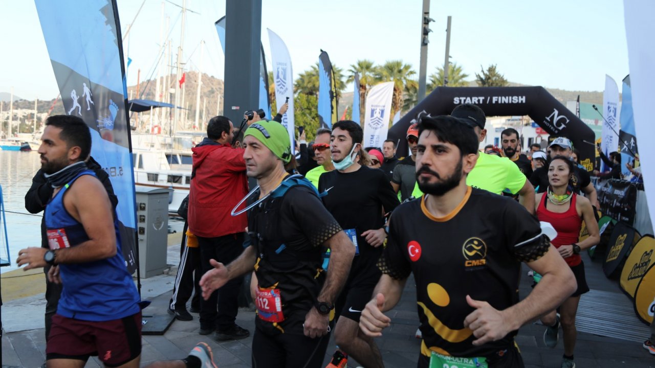 BODRUN ULTRA MARATONU’NDA 600 SPORCU YARIŞTI