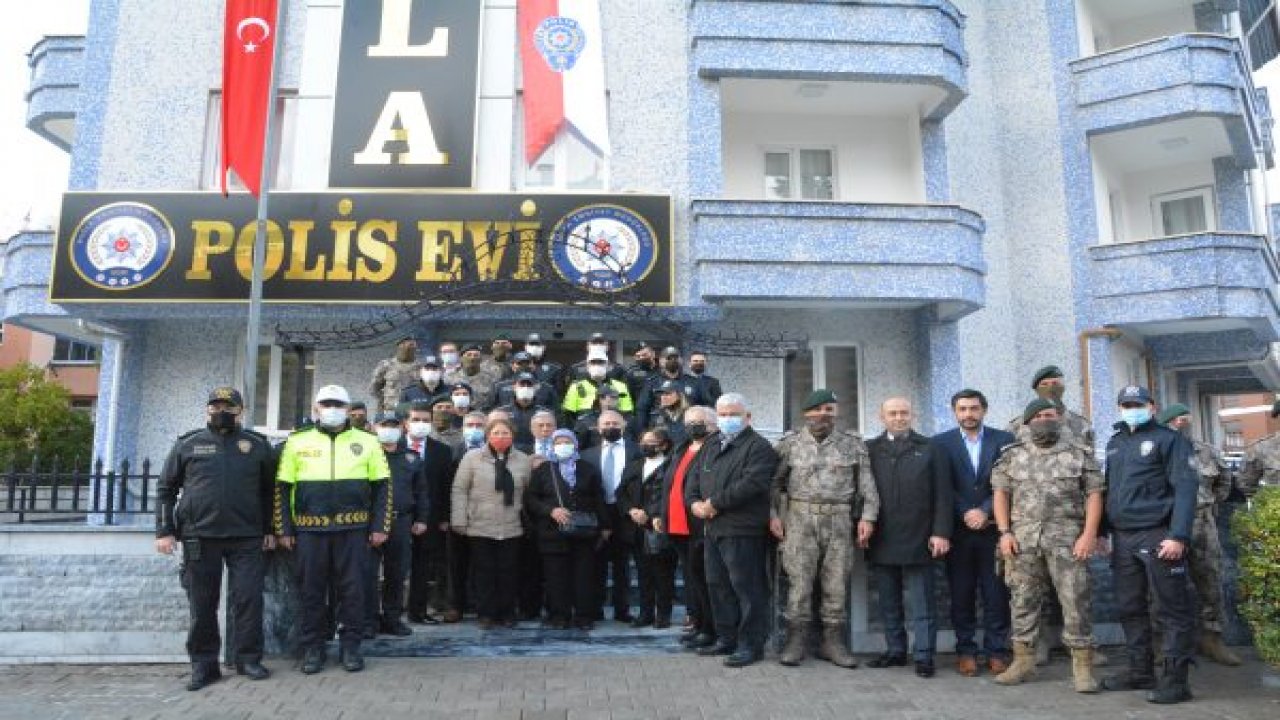 POLİS EVİ ŞEHİT AİLELERİYLE BİRLİKTE AÇILDI