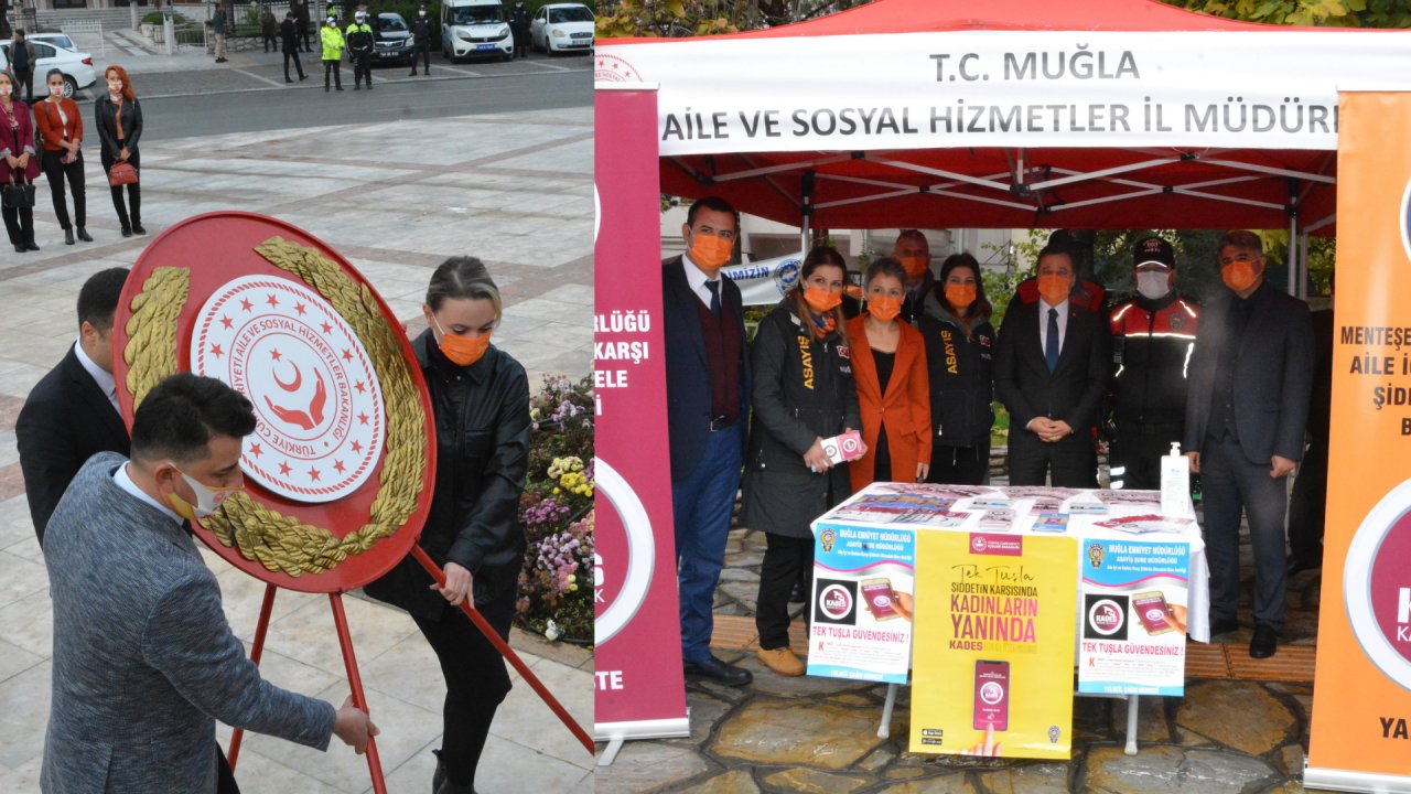 KADINA YÖNELİK ŞİDDETE KARŞI FARKINDALIK ETKİNLİĞİ DÜZENLENDİ