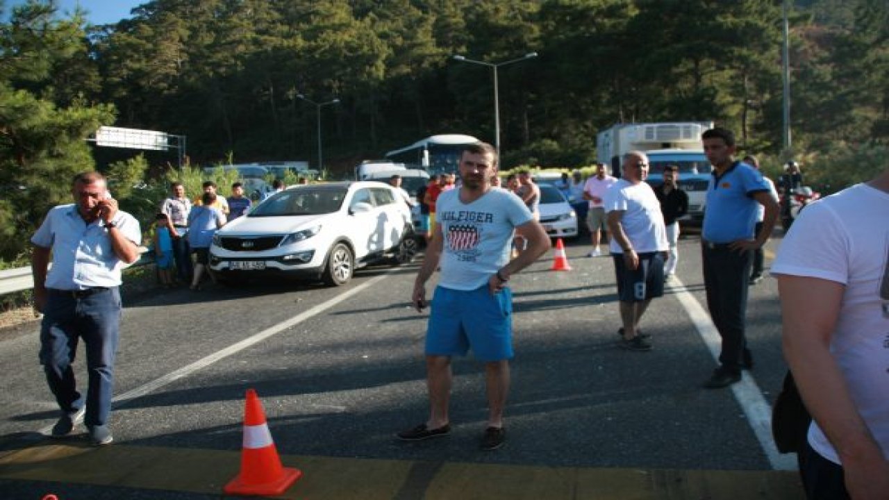 Marmaris’te kaza 16 yaralı