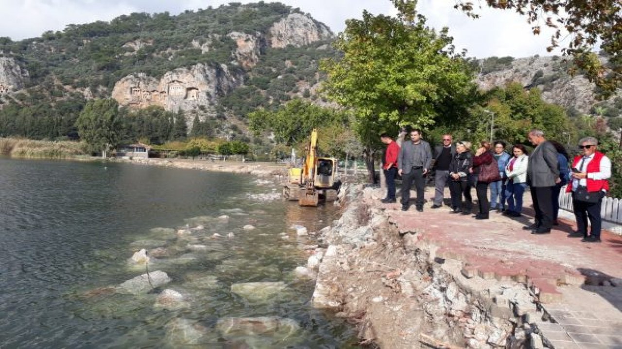 İLÇE BAŞKANI TEZCAN: “DALYAN KANALINDA DOĞA KATLİAMI”