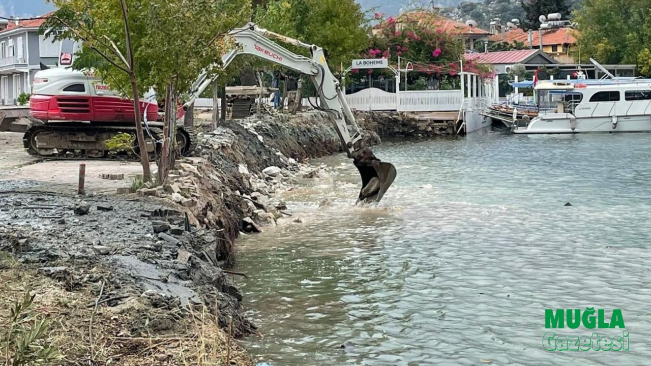 DALYAN KIYI DÜZENLEMESİ DURDURULMALI