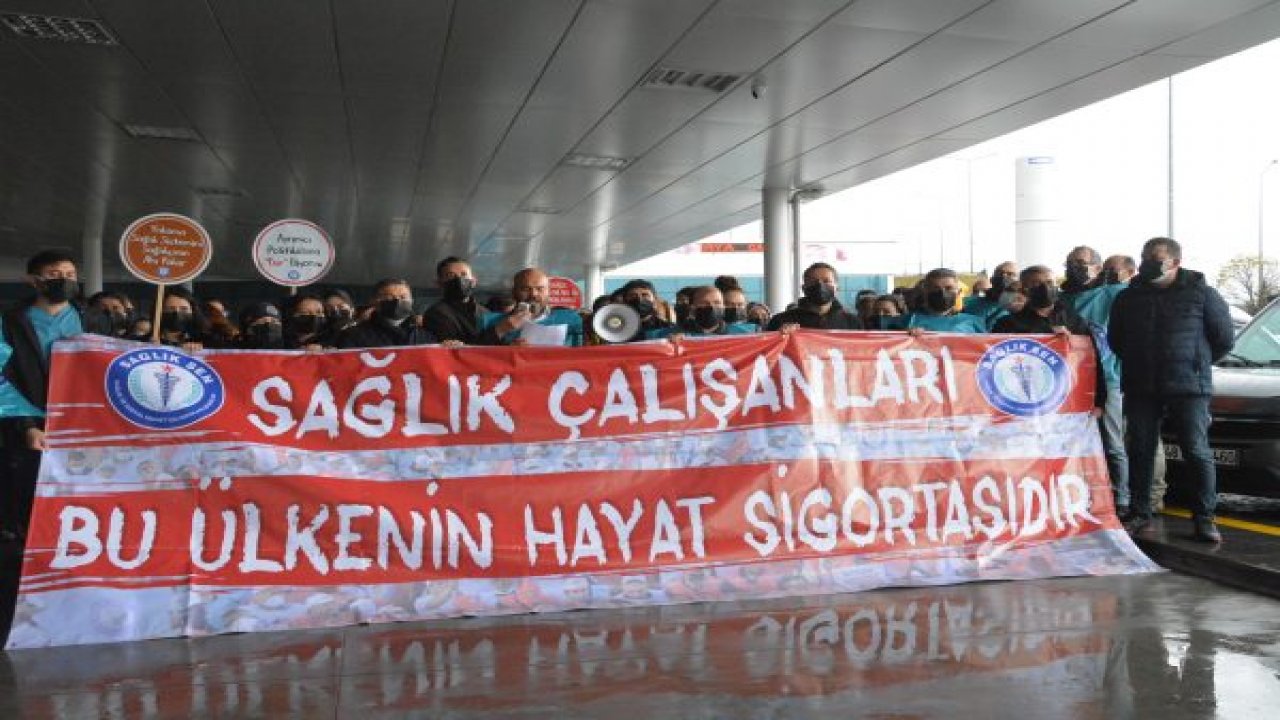 SAĞLIK-SEN ÜYELERİ İŞ BIRAKTI