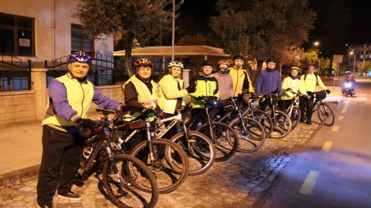 “PERŞEMBE AKŞAMI BİSİKLETÇİLERİ” FARKINDALIĞI