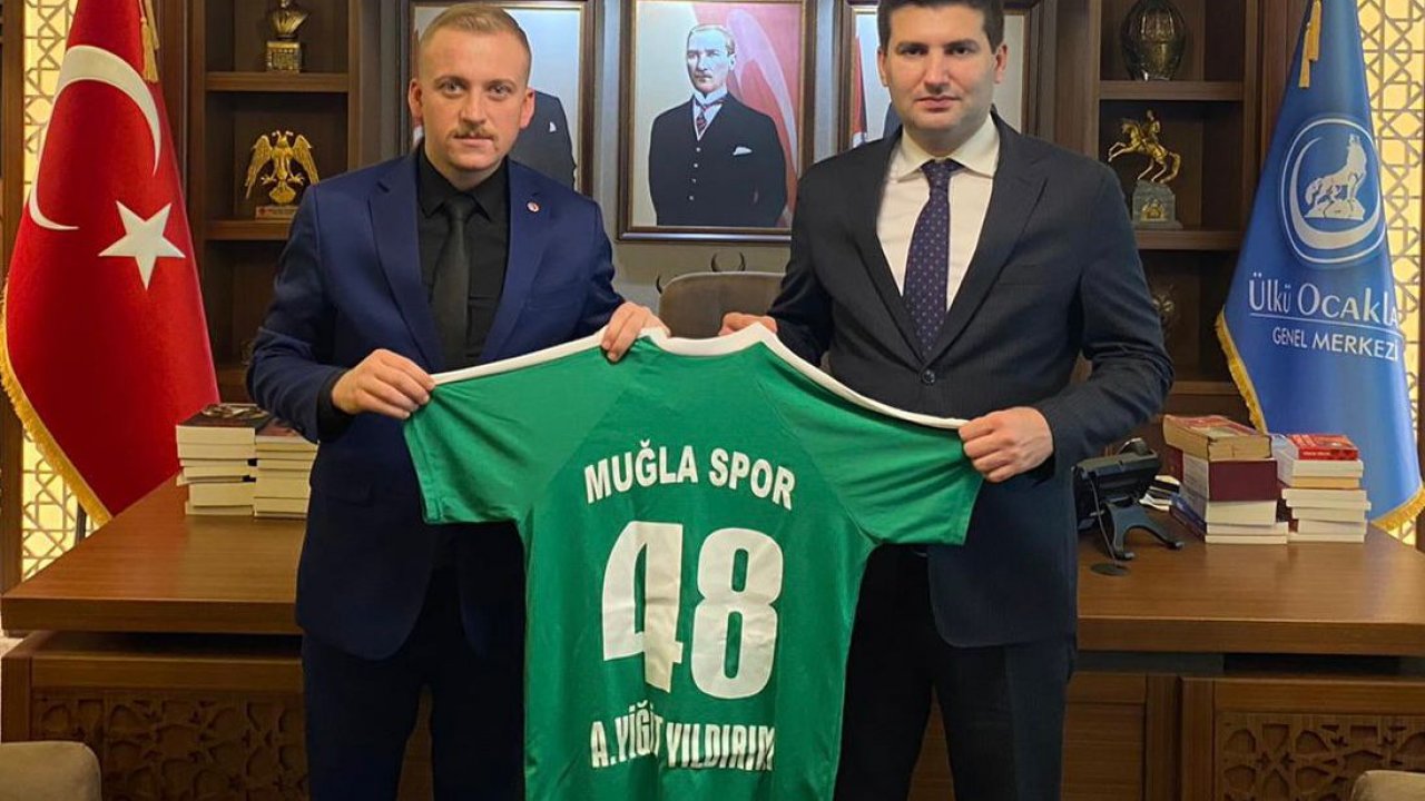 MUĞLA ÜLKÜ OCAKLARI GENEL MERKEZİ ZİYARET ETTİ