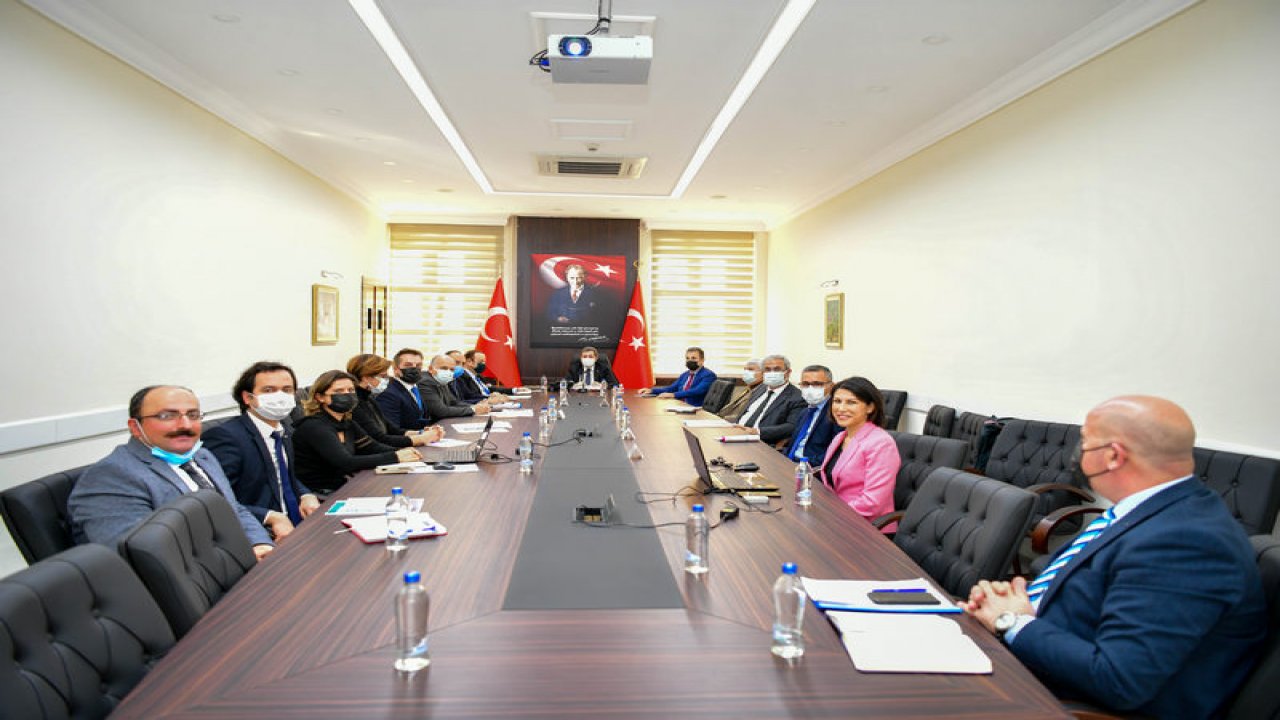 SPOR TURİZMİ DEĞERLENDİRME TOPLANTISI YAPILDI