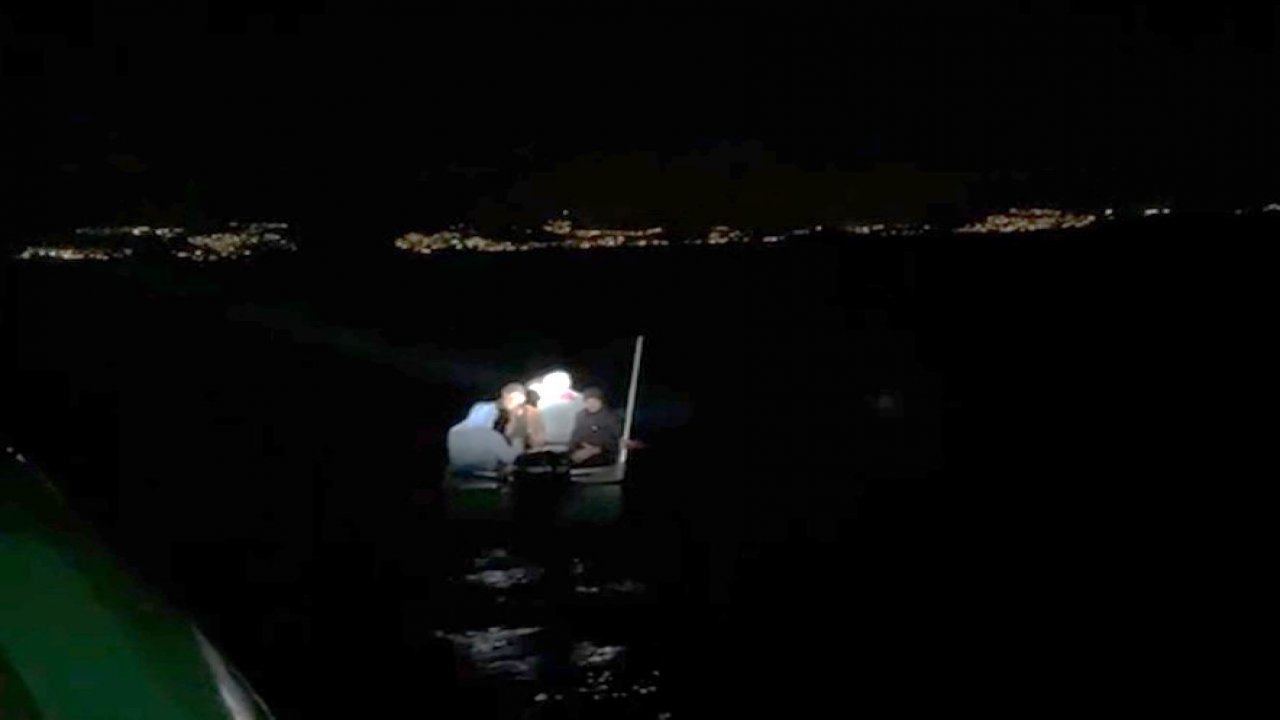 BODRUM’DA 5 DÜZENSİZ GÖÇMEN KURTARILDI