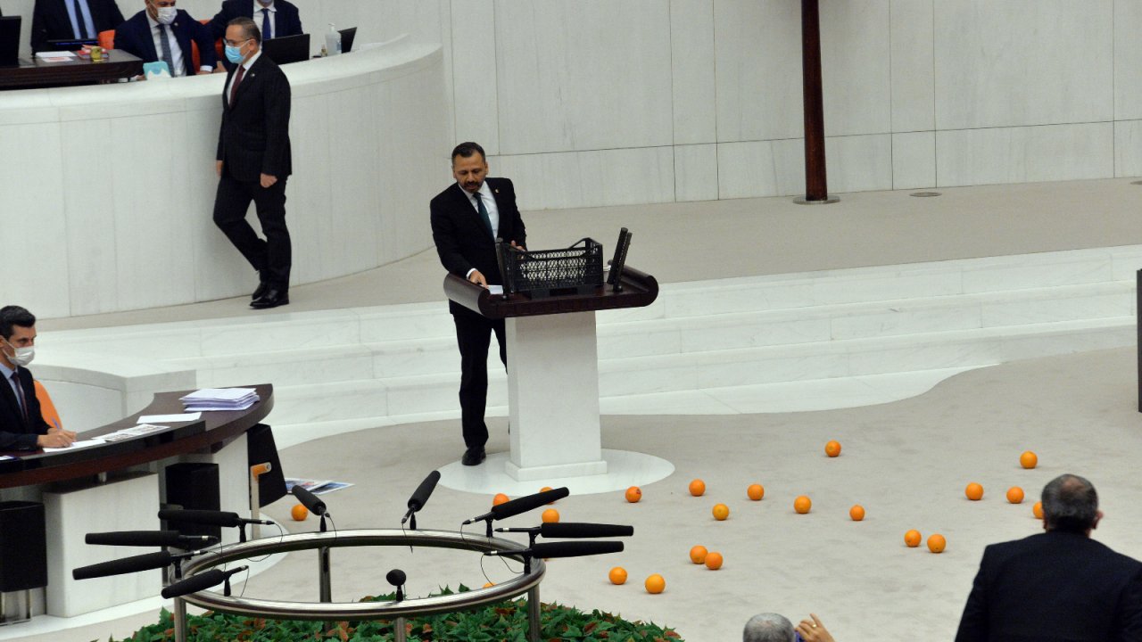 CHP’Lİ ERBAY NARENCİYE ÜRETİCİSİNİN SIKINTISINI MECLİSE TAŞIDI