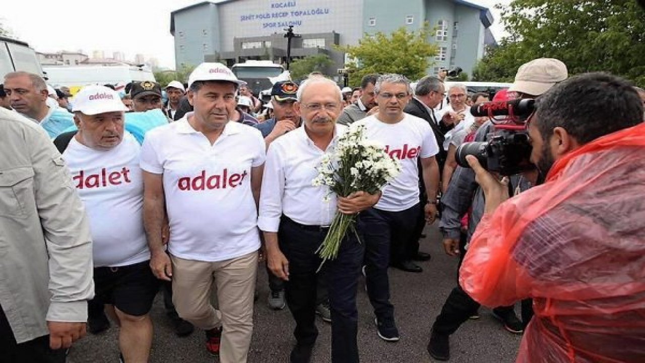 Adalet yürüyüşünde Bodrum Mandalinası
