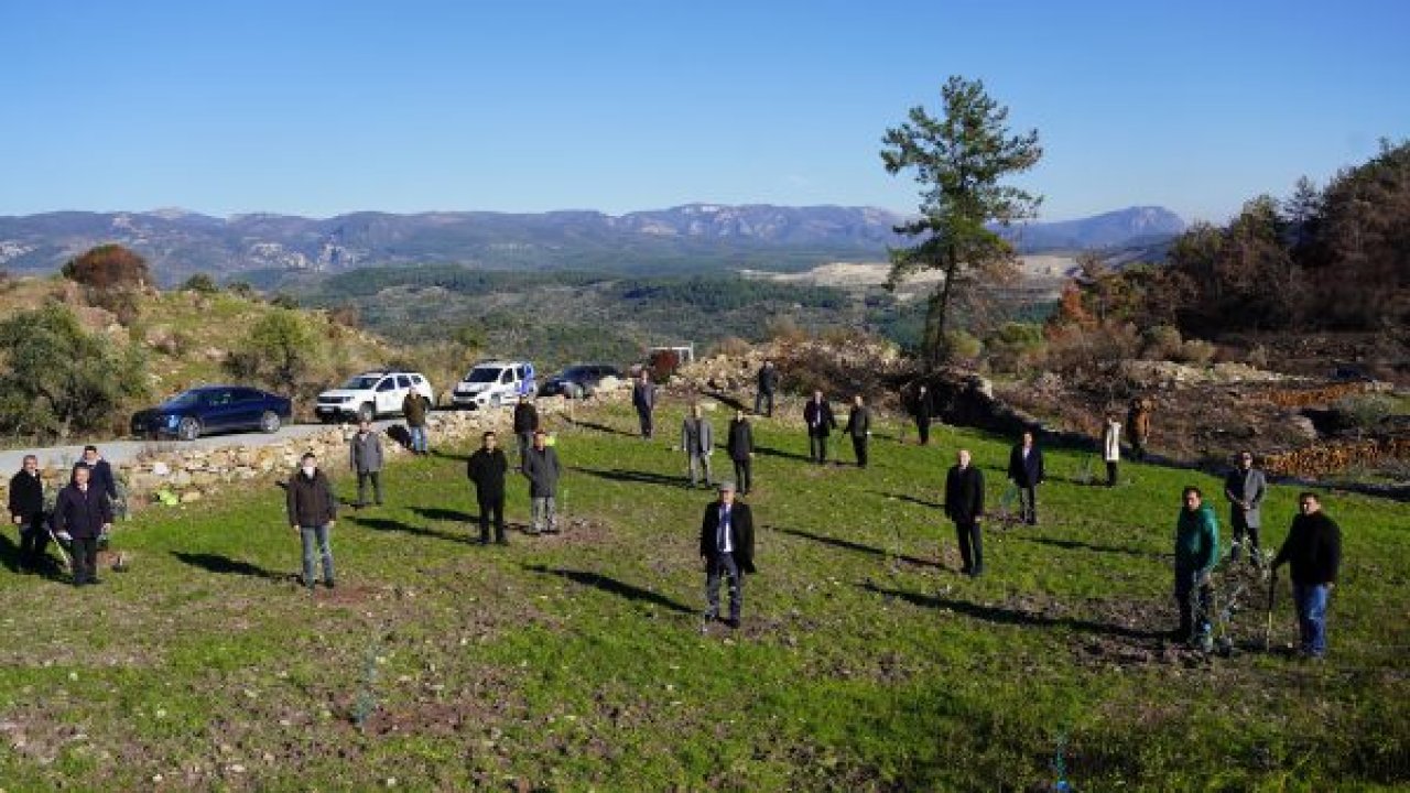MİLAS’TA FİDANLAR TOPRAKLA BULUŞTU