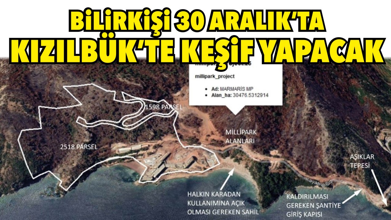 BİLİRKİŞİ 30 ARALIK’TA KIZILBÜK'TE İNCELEME YAPACAK