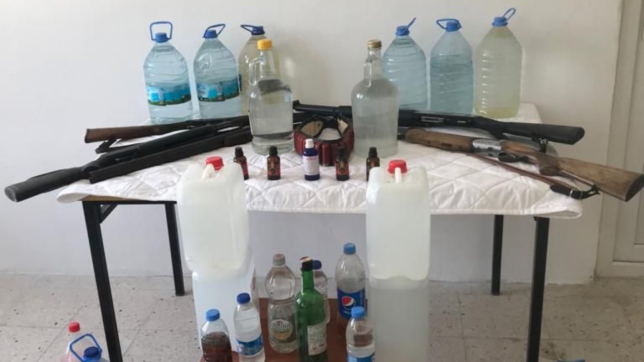 YATAĞAN’DA KAÇAK ALKOL OPERASYONU: 2 GÖZALTI