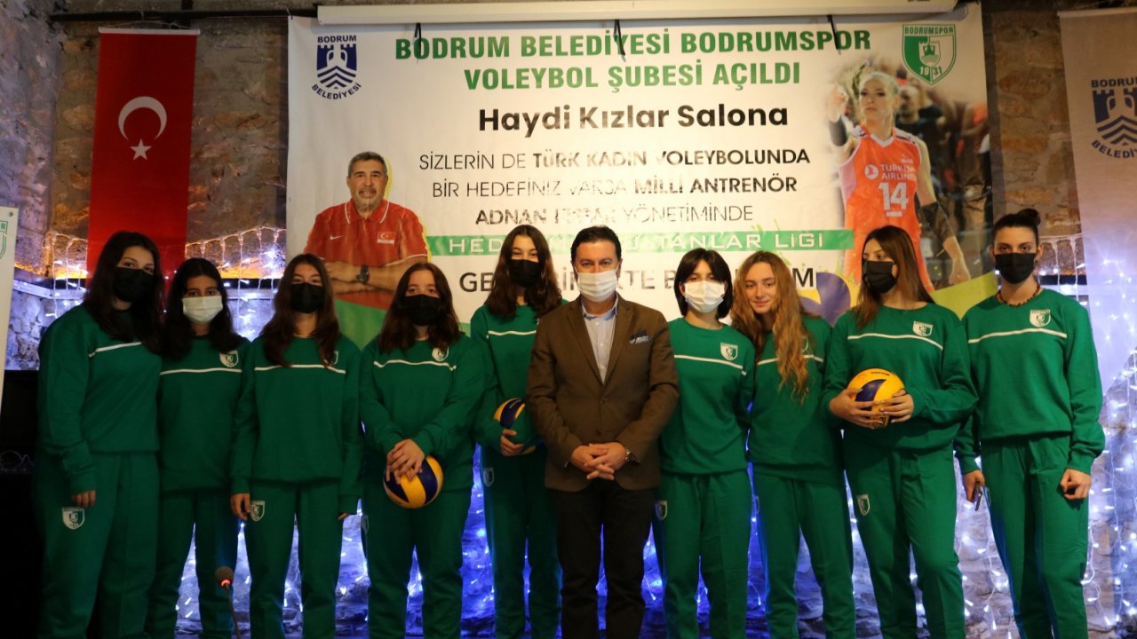 BODRUMSPOR KADIN VOLEYBOL TAKIMI KURULDU