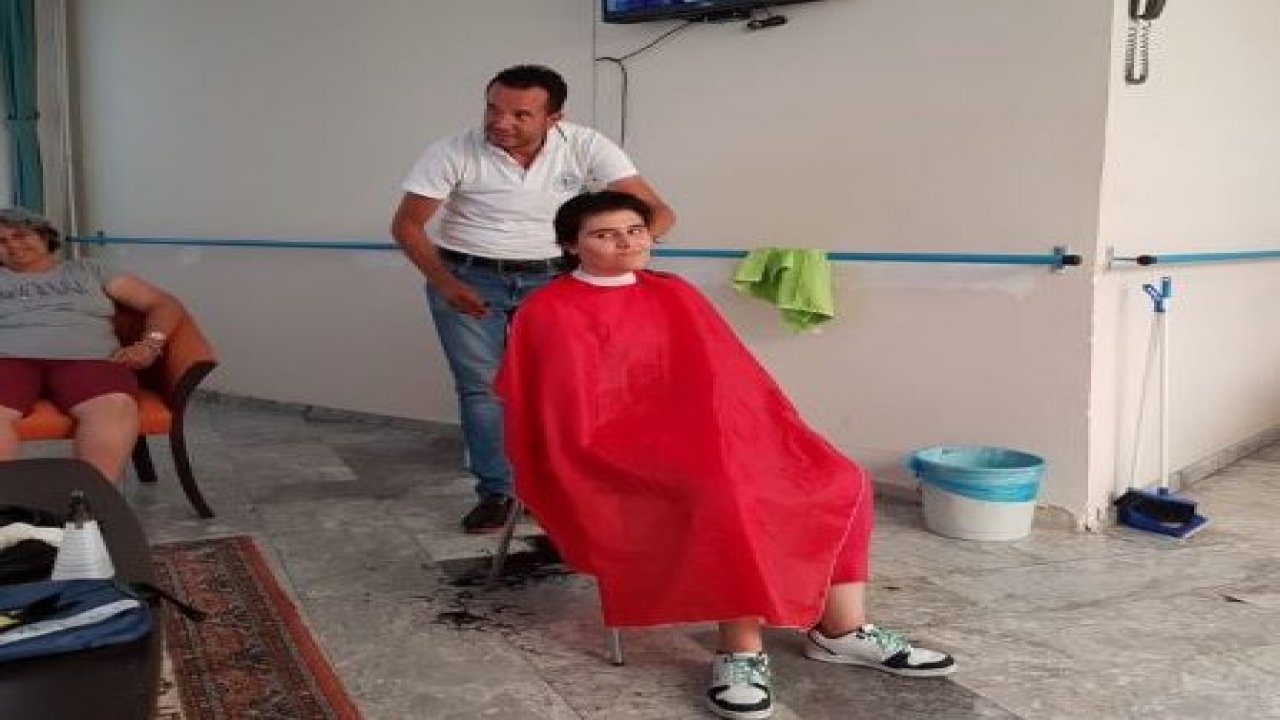 Özel Bireylere Saç Traşı