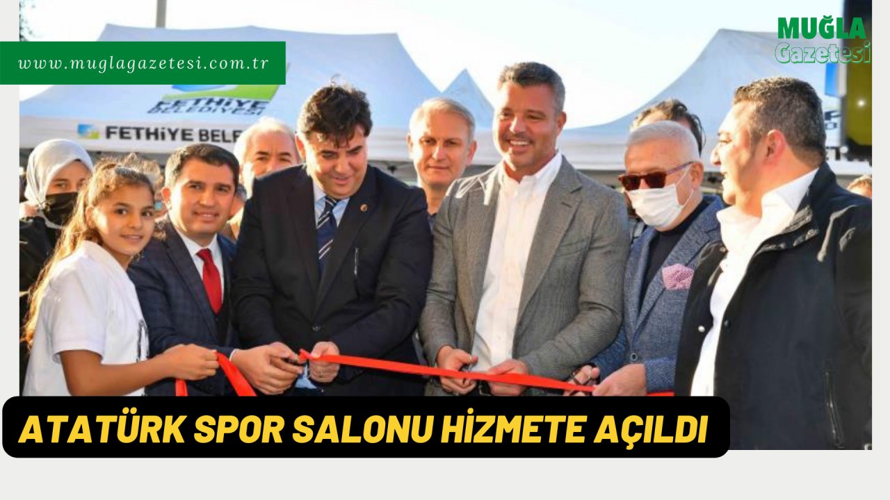 ATATÜRK SPOR SALONU HİZMETE AÇILDI