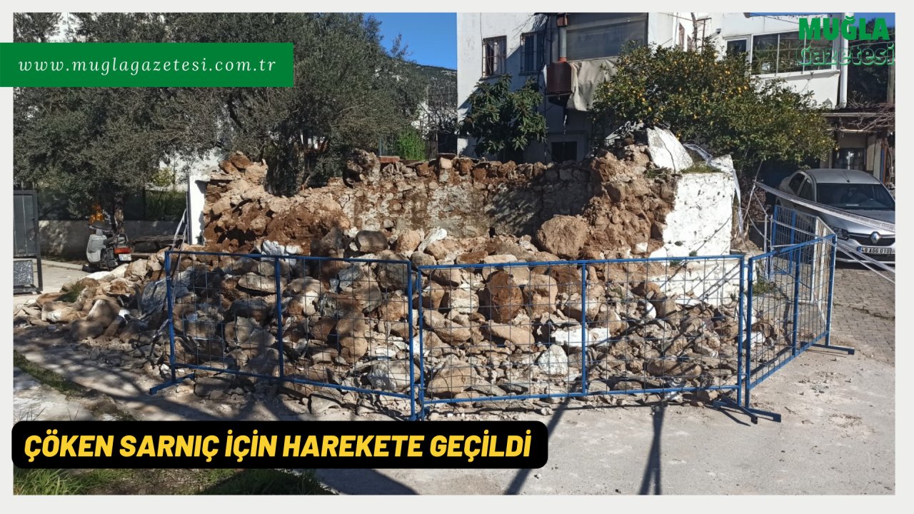 ÇÖKEN SARNIÇ İÇİN HAREKETE GEÇİLDİ