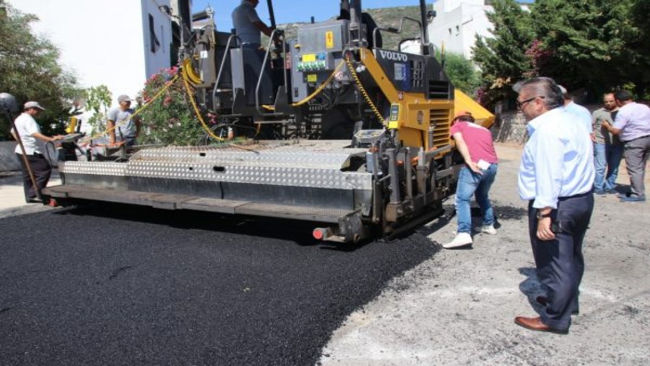 Mayıs'tan bu yana 25 bin ton asfalt