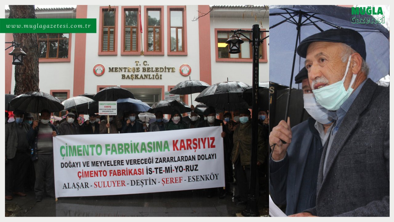 YÖRE HALKINDAN ÇİMENTO FABRİKASIYLA İLGİLİ ÇAĞRI: “RUHSAT İPTAL EDİLSİN”