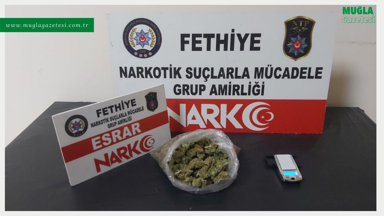 FETHİYE’DE UYUŞTURUCU OPERASYONU