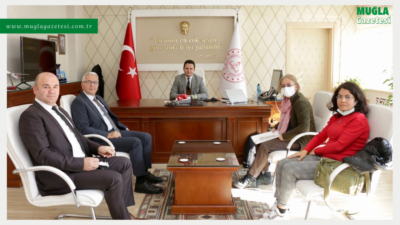 PROJE EKİBİNDEN İL MÜDÜRÜ ÇAY’A ZİYARET