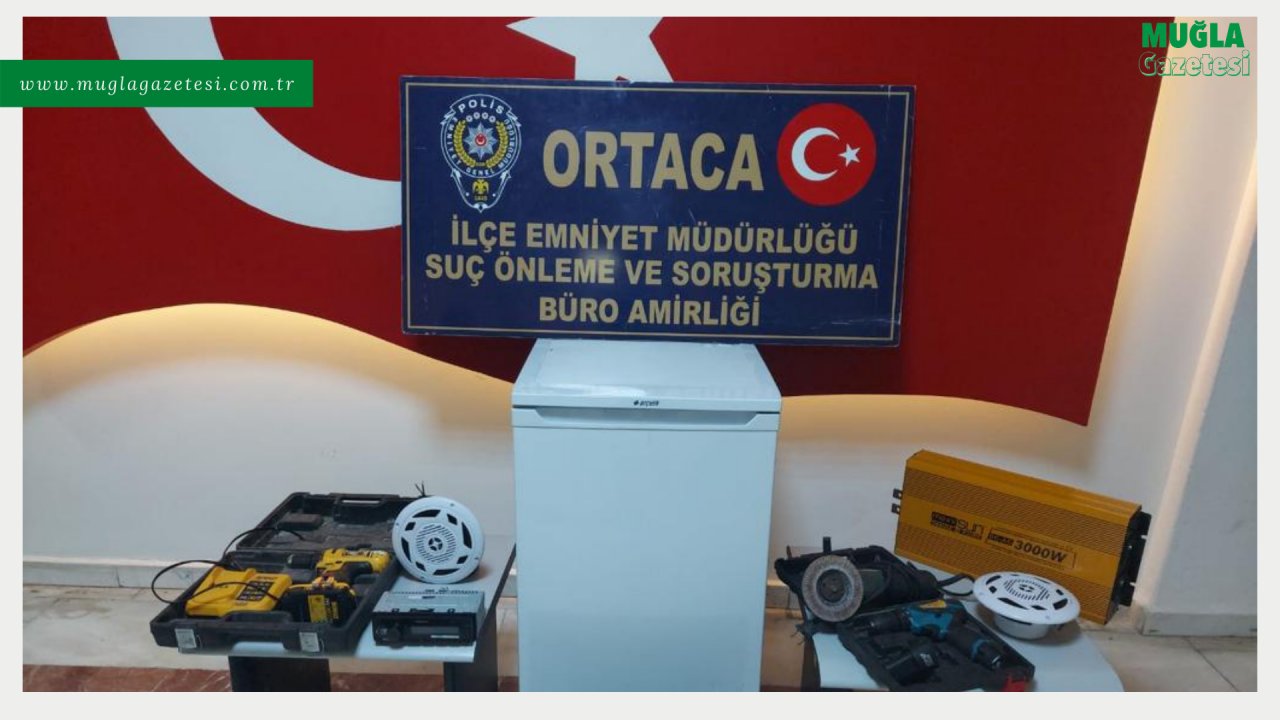 ORTACA’DA HIRSIZLIK YAPAN ŞAHIS YAKALANDI